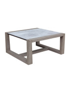 Table basse de jardin SKAAL 76x80x40 cm - LES JARDINS