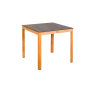 Table de jardin TEKURA 80x80 cm / 2 places - LES JARDINS