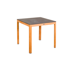 Table de jardin TEKURA 80x80 cm / 2 places - LES JARDINS