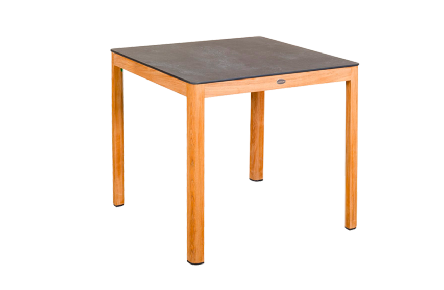 Table de jardin TEKURA 80x80 cm / 2 places - LES JARDINS