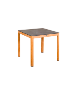 Table de jardin TEKURA 80x80 cm / 2 places - LES JARDINS