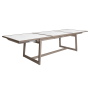 Table de jardin extensible SKAAL 210-320 x 105 cm / 12 places - LES JARDINS