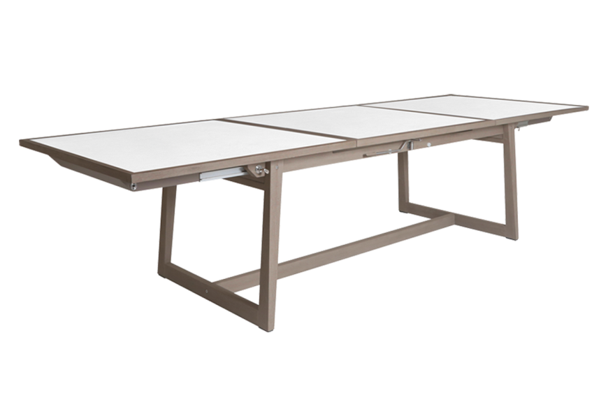 Table de jardin extensible SKAAL 210-320 x 105 cm / 12 places - LES JARDINS