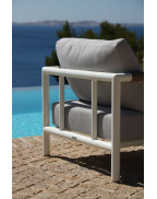 Fauteuil bas de jardin Bastingage 94 x 80 cm - LES JARDINS