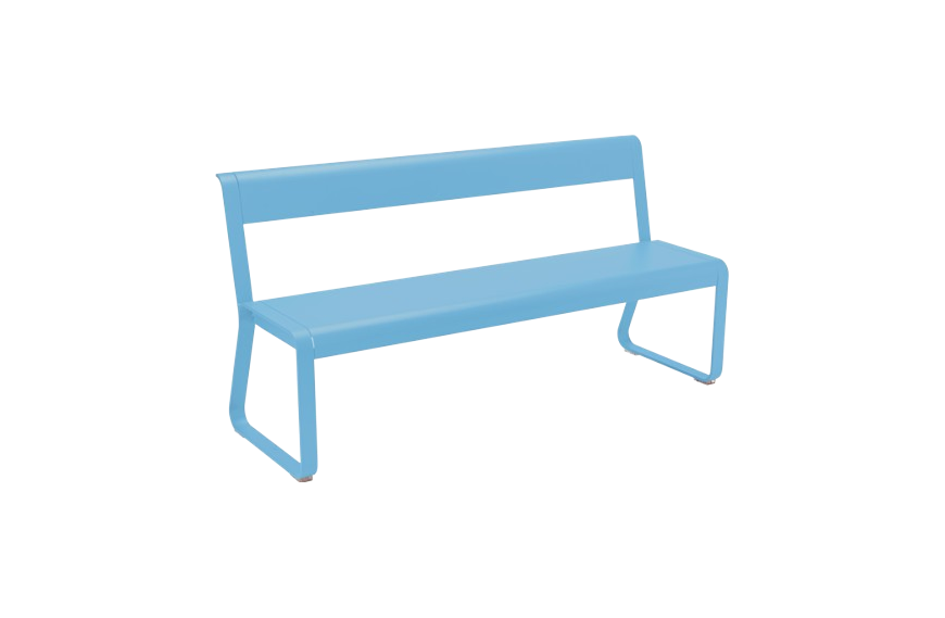 Banc de jardin à dossier 161x81 cm BELLEVIE / 3 places - FERMOB