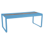 Table de jardin avec rangement 196x90 cm BELLEVIE / 8 places - FERMOB