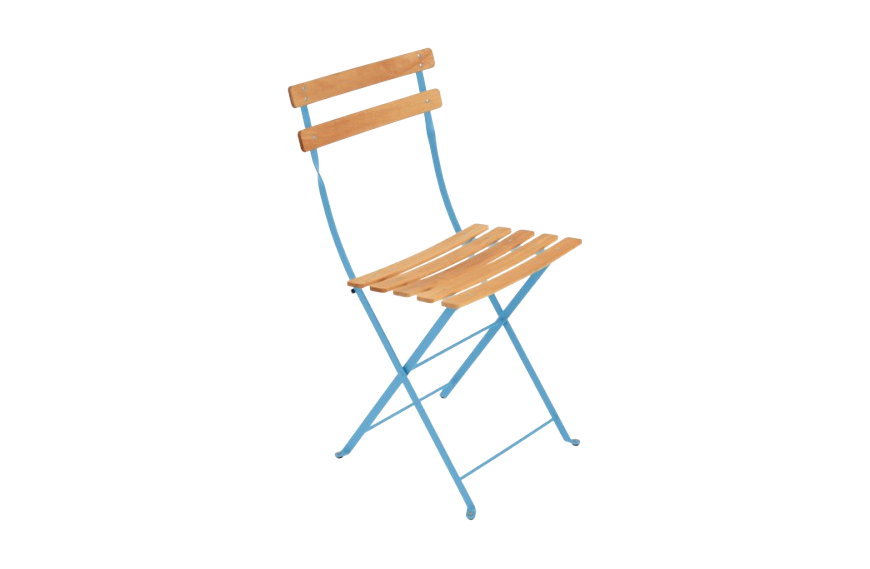 Chaise pliante de jardin BISTRO NATUREL - FERMOB