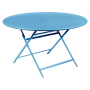 Table pliante de jardin ronde Ø128 cm CARACTERE / 8 places - FERMOB