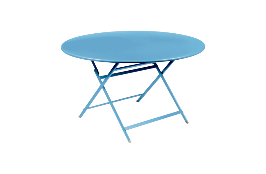 Table pliante de jardin ronde Ø128 cm CARACTERE / 8 places - FERMOB