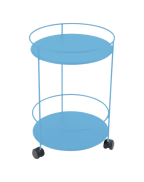 Guéridon à roulette Guinguette Ø40cm - FERMOB