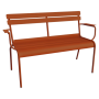 Banc de jardin 131 x 55.5 cm LUXEMBOURG / 2 places - FERMOB