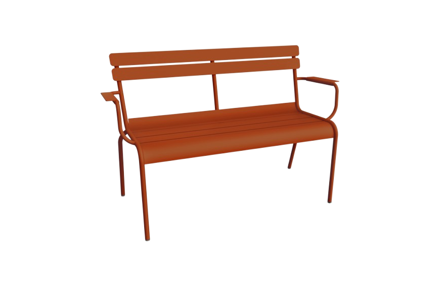 Banc de jardin 131 x 55.5 cm LUXEMBOURG / 2 places - FERMOB