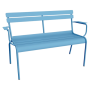 Banc de jardin 131 x 55.5 cm LUXEMBOURG / 2 places - FERMOB