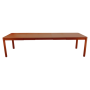 Table de jardin 3 allonges RIBAMBELLE 149/299x100cm / 14 places - FERMOB