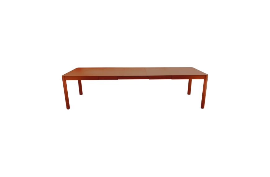 Table de jardin 3 allonges RIBAMBELLE 149/299x100cm / 14 places - FERMOB