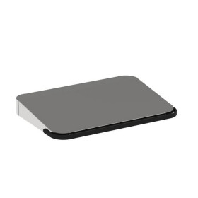 Couvercle inox pour plancha ENOSIGN 80 - Protection contre poussière et intempéries, poignée aluminium et charnières à frein