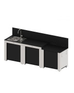 Cuisine d'extérieur CLASSIC 3 INOX - ENO PLANCHA
