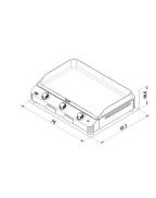 Plancha à gaz FUSION 75 inox - ENO