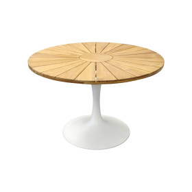 Table ronde de jardin Soleil Ø120 cm / 6 places - PROLOISIRS