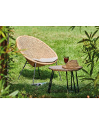 Table basse de jardin COFFEE Ø50 cm - PROLOISIRS