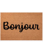 Paillasson 60 x 40 cm Proloisirs en fibres de coco naturelles antidérapant