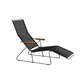 Sunlounger acier thermolaque ACC BAMBOU - HOUE