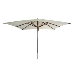 Parasol droit bois 3x3 m - OCEO