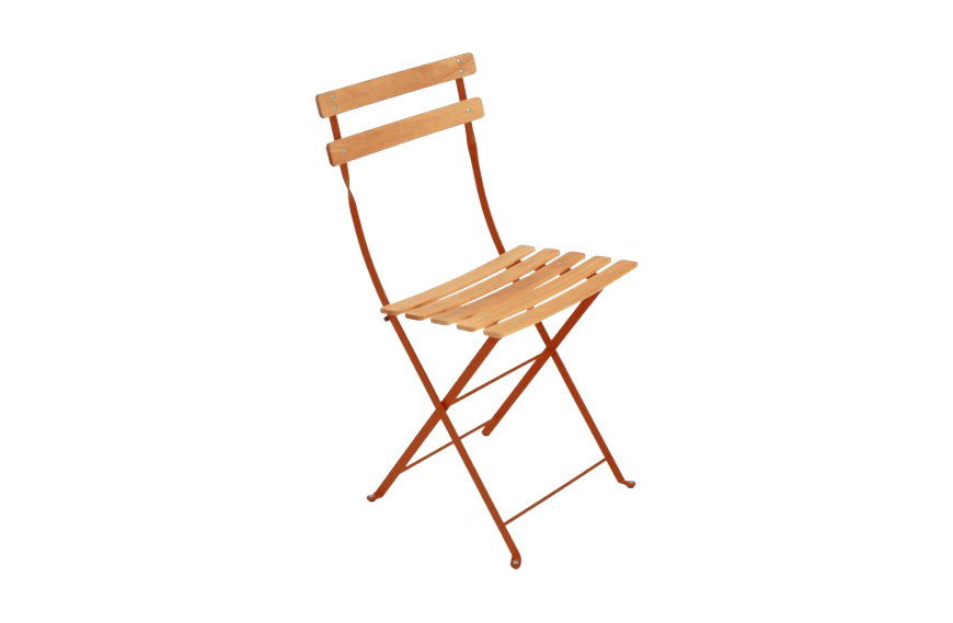 Chaise pliante de jardin BISTRO NATUREL - FERMOB