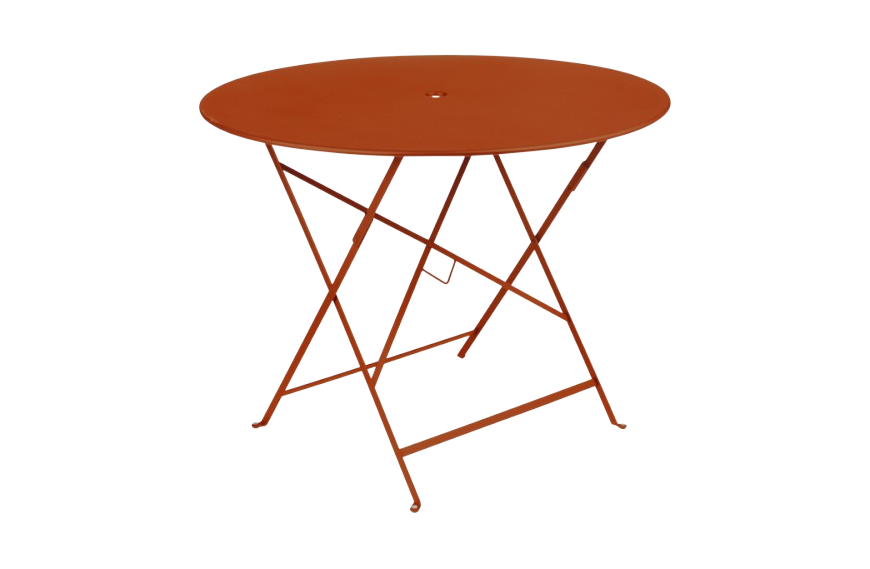 Table pliante de jardin Ø96 cm BISTRO / 5 places - FERMOB