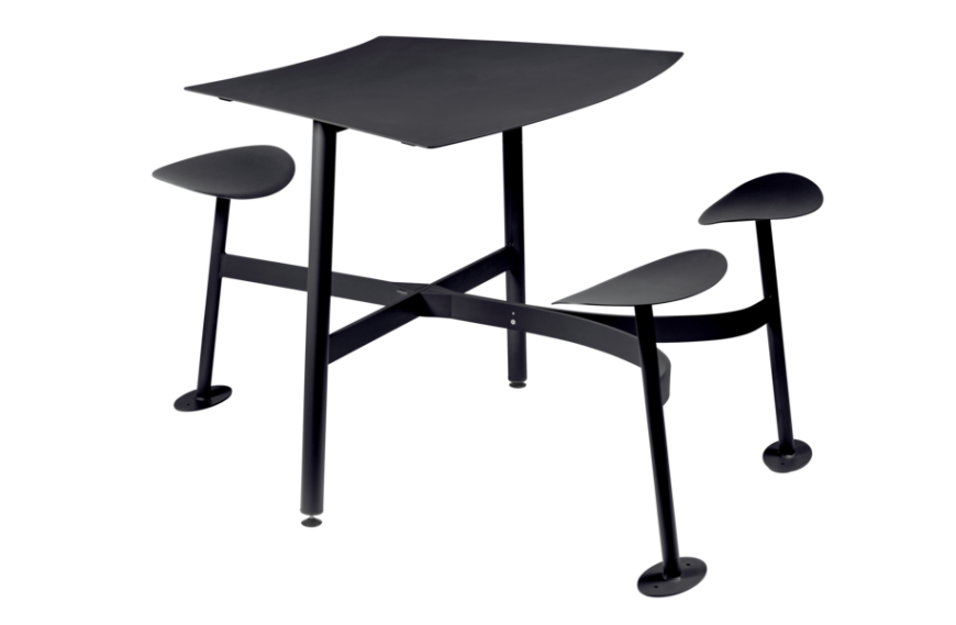 Table modulaire 3 places avec assises BOLDER - FERMOB