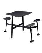 Table modulaire 3 places avec assises BOLDER - FERMOB