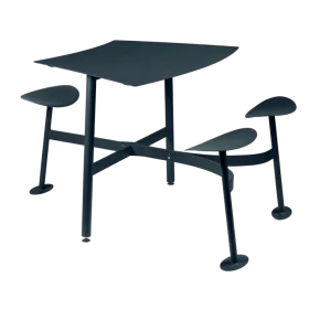 Table modulaire 3 places avec assises BOLDER - FERMOB