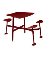 Table modulaire 3 places avec assises BOLDER - FERMOB