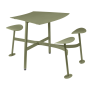 Table modulaire 3 places avec assises BOLDER - FERMOB