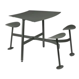 Table modulaire 3 places avec assises BOLDER - FERMOB