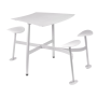 Table modulaire 3 places avec assises BOLDER - FERMOB