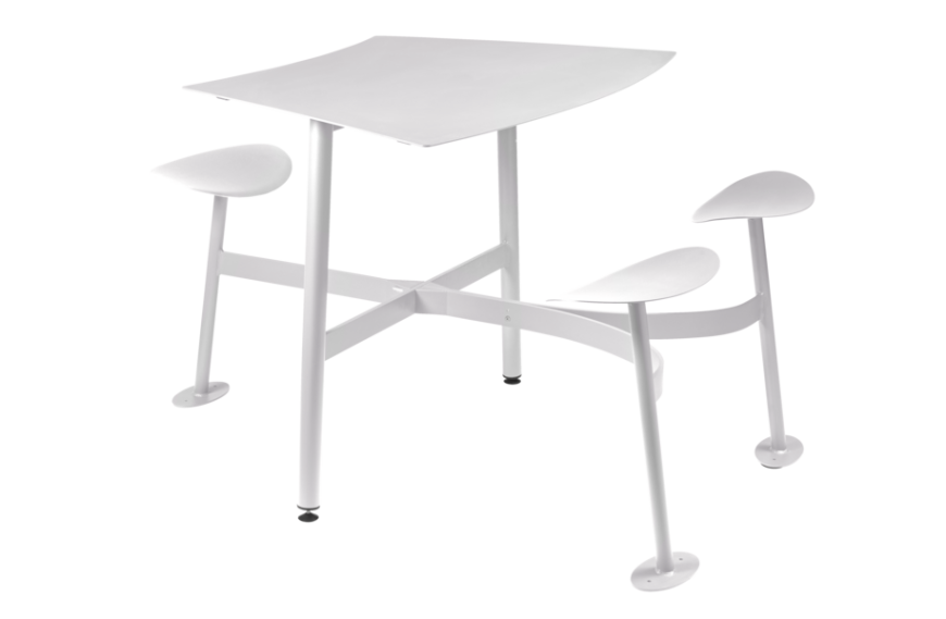 Table modulaire 3 places avec assises BOLDER - FERMOB