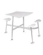Table modulaire 3 places avec assises BOLDER - FERMOB