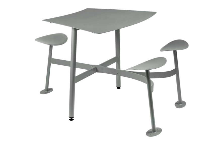Table modulaire 3 places avec assises BOLDER - FERMOB