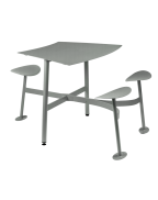 Table modulaire 3 places avec assises BOLDER - FERMOB