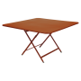 Table pliante de jardin 128 x 128 cm CARACTERE / 8 places - FERMOB