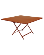Table pliante de jardin 128 x 128 cm CARACTERE / 8 places - FERMOB