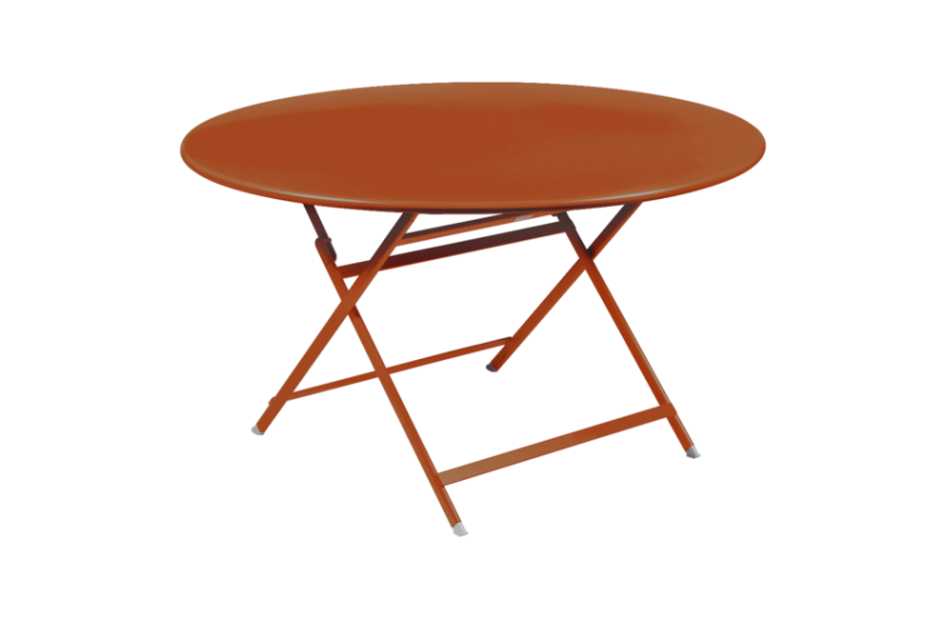 Table pliante de jardin ronde Ø128 cm CARACTERE / 8 places - FERMOB