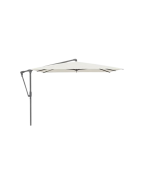 Parasol Sunwing CASA 270x270 cm Alu Anthracite CAT 2 OFF WHITE 158 GLATZ