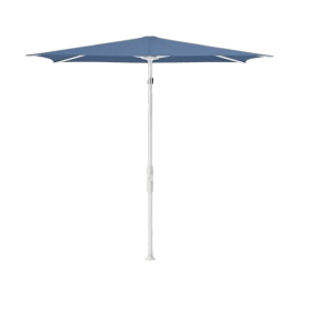 Parasol TWIST 250*200 mat blanc CAT4 COBALT 418 - GLATZ