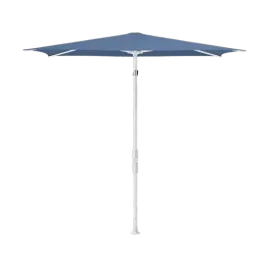 Parasol TWIST 250*200 mat blanc CAT4 COBALT 418 - GLATZ