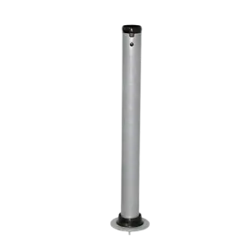 Tube de fixation Z 40x37mm acier Zingue socle à roulettes TWIST 55KG Z - GLATZ