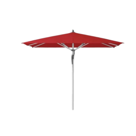 Parasol FORTERO 350x350 Anodise Naturel CAT4 CARMINE 403 - GLATZ