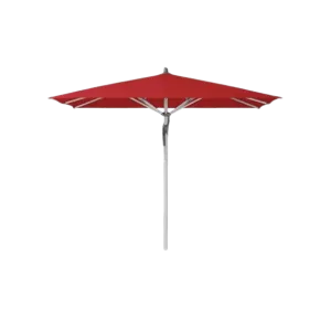 Parasol FORTERO 350x350 Anodise Naturel CAT4 CARMINE 403 - GLATZ