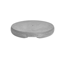 Socle en béton Z 40 kg DIA 60CM x 8.5CM - GLATZ